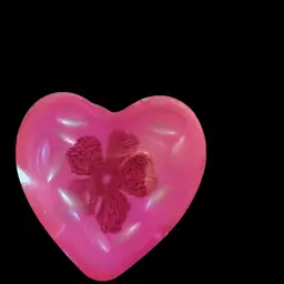 Heart Shaped Trinket Box Resin