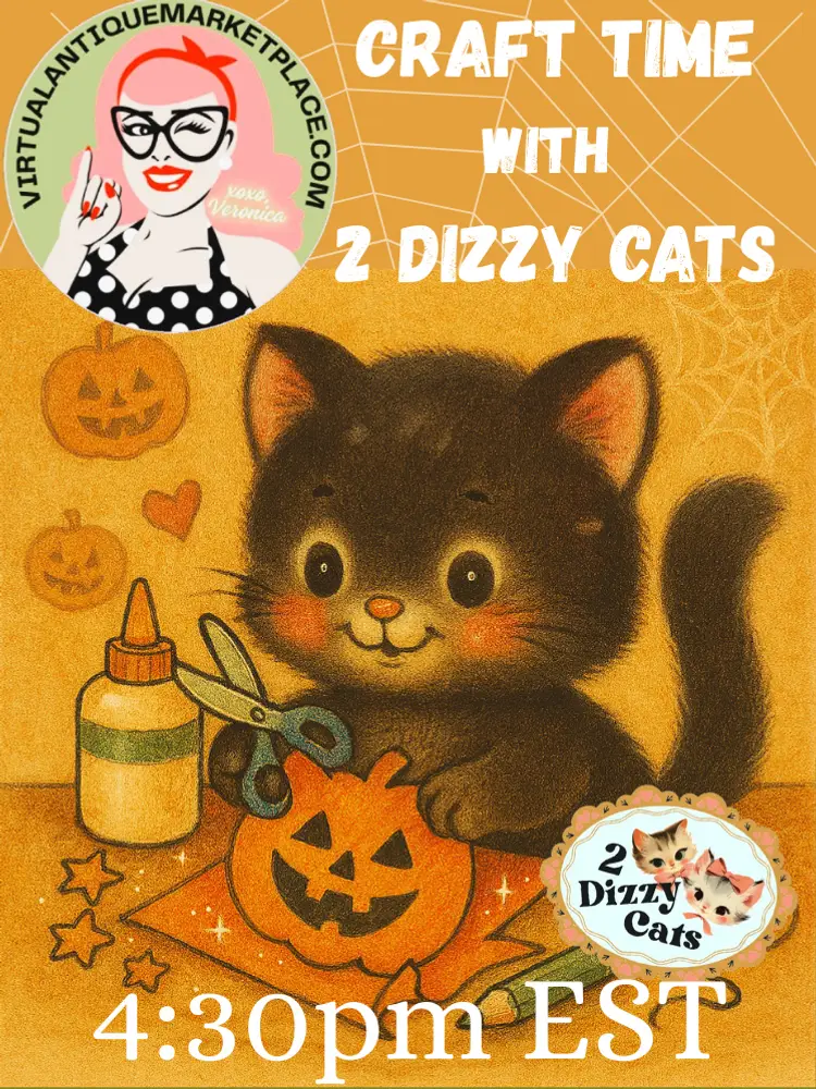 Craft Time with 2 Dizzy Cats