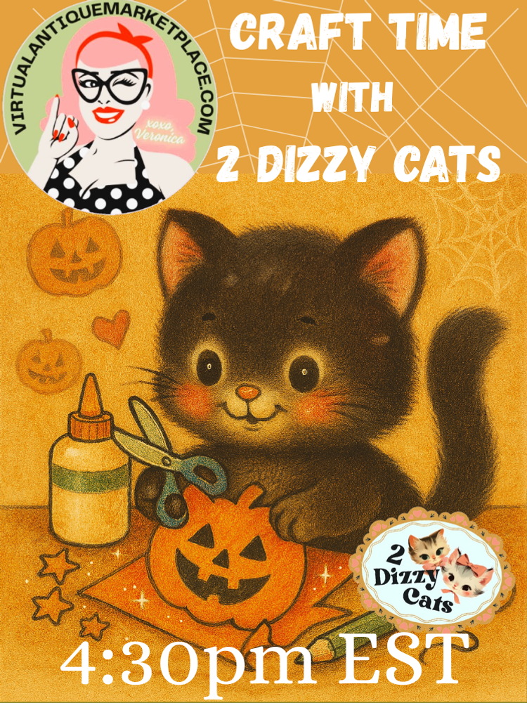 Craft Time with 2 Dizzy Cats