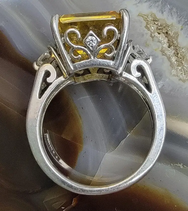 #12 Jean Dousset Sterling Ring