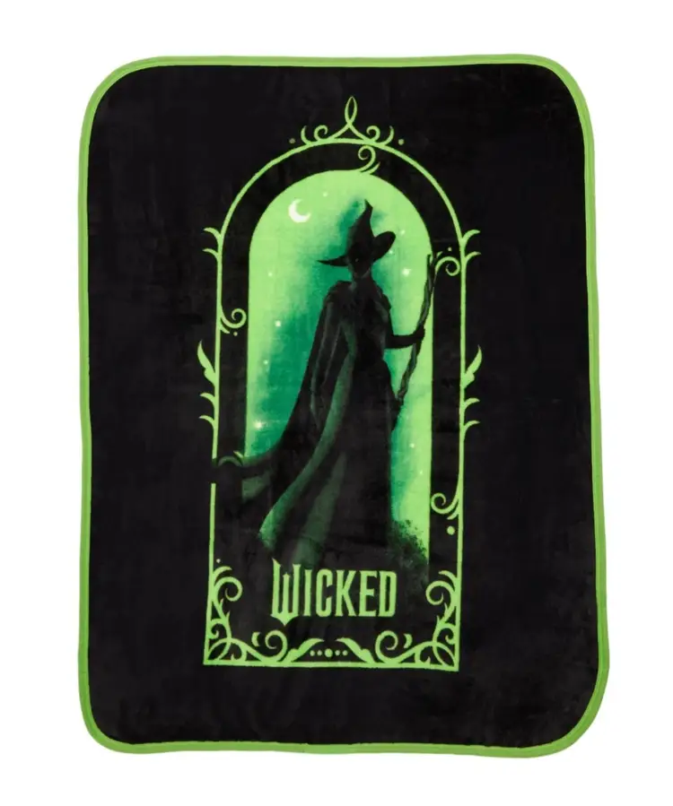 Wicked Fleece Blanket New