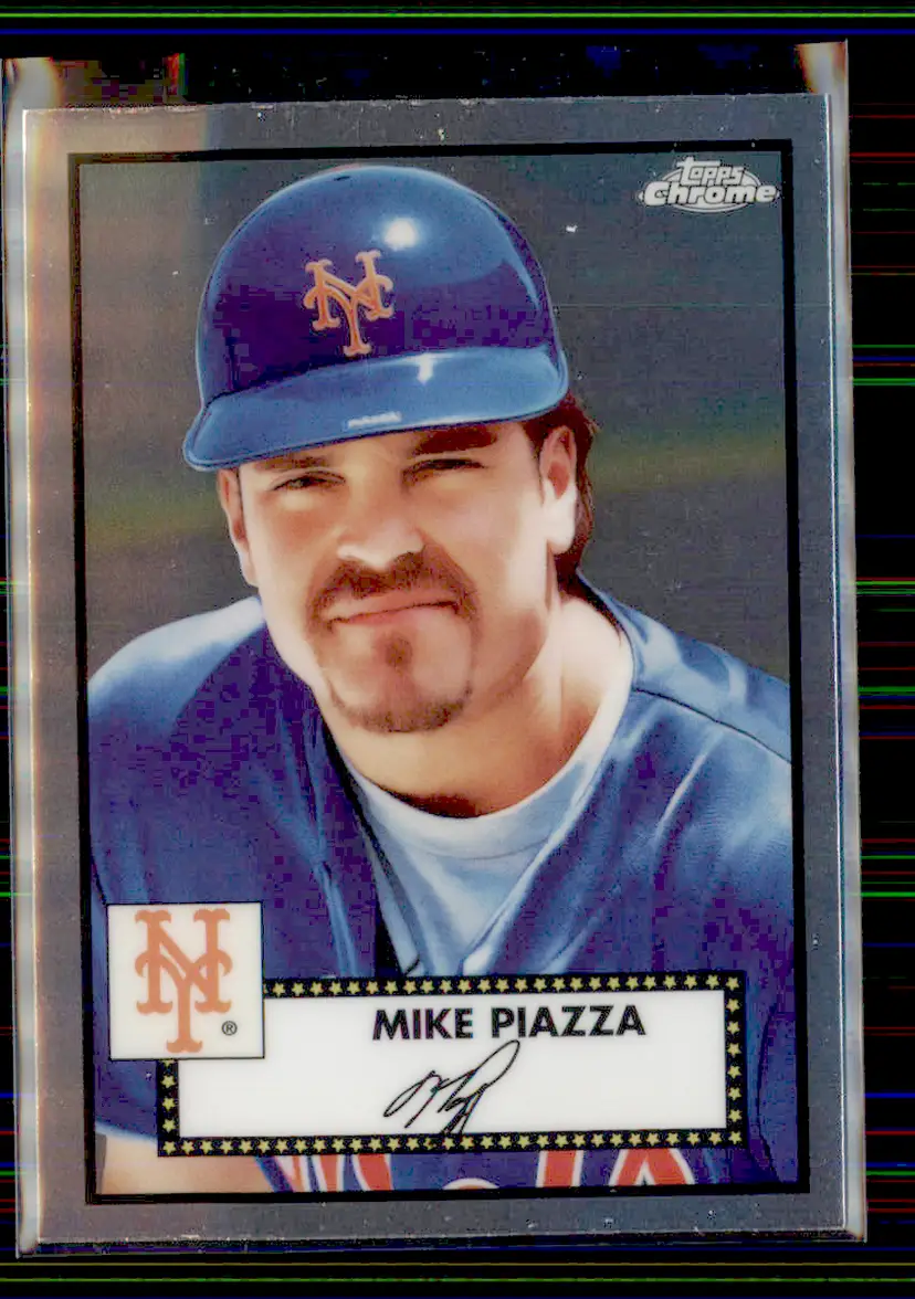 Mike Piazza 2021 Topps Chrome Platinum Anniversary #662 - New York Mets - (153-330)