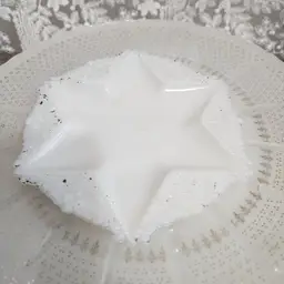 Dithridge Milk glass star pin dish