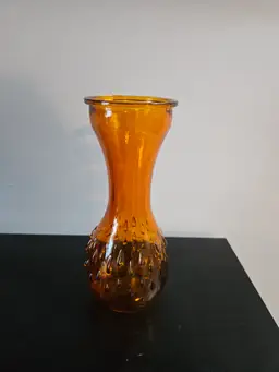 Vintage amber vase