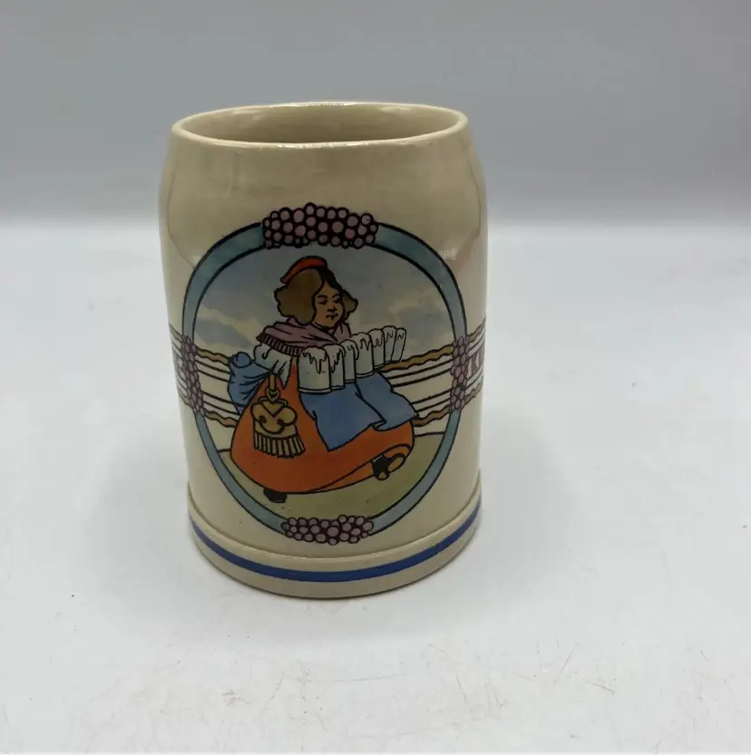 1902 Antique Eckhart Engler Honrgrenzausen Stoneware Mug Stein 10/20L Rare