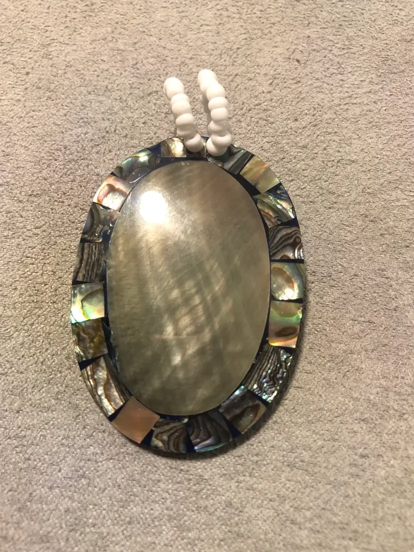 Abalone & Mother of Pearl Necklace Pendant