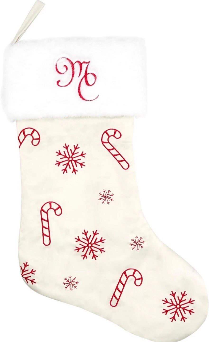 Official Christmas Satin Embroidered Stocking - Thumbnail 2