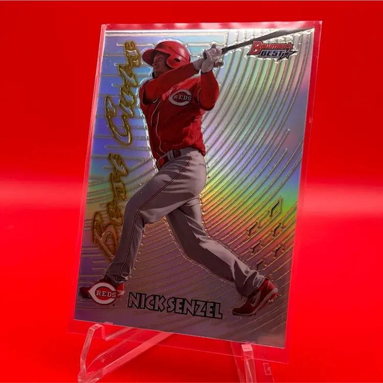 Nick Senzel 2017 Bowman’s Best Best Cuts Refractor Cincinnati Reds