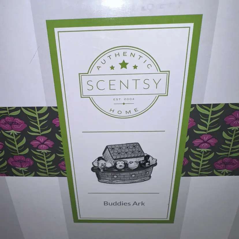 NOS 2016 Retired Scenty Buddies Ark Baby Nursery Candle Warmer Nightlight