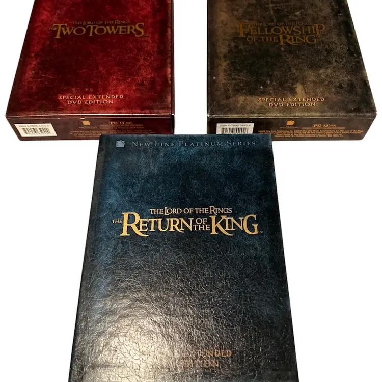 The Lord of The Rings Trilogy Special Extended DVD Edition All 3 Movies.