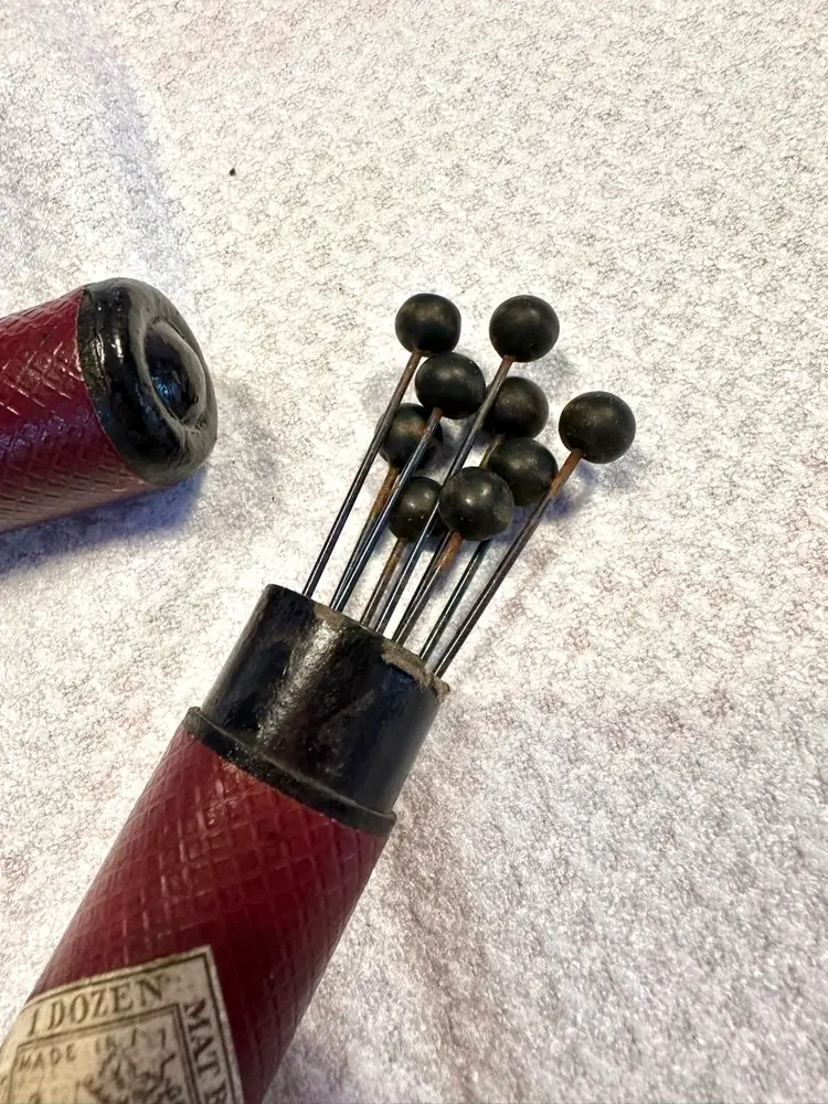 5.5” Hatpins in Original Package Made in Germany