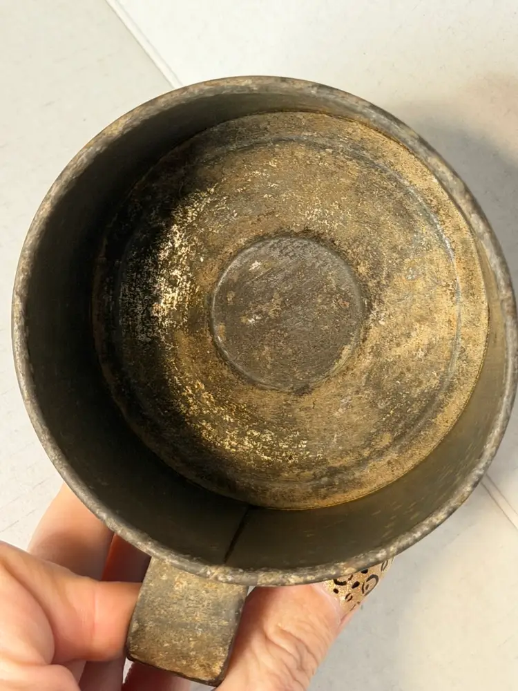 Vintage Metal Cup