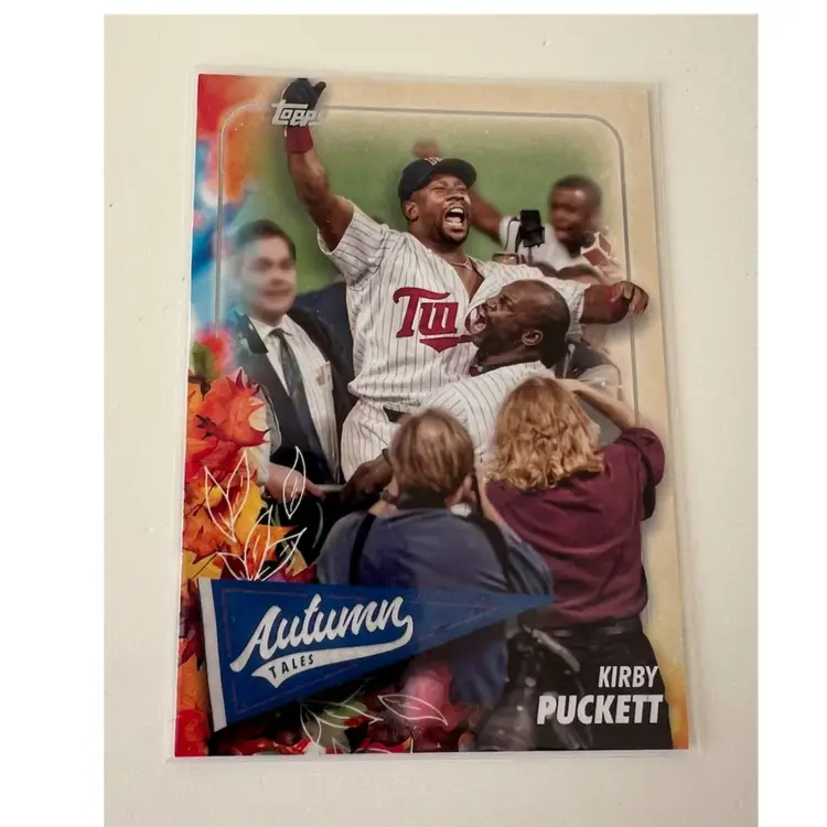 Kirby Puckett Autumn Tales Minnesota Twins