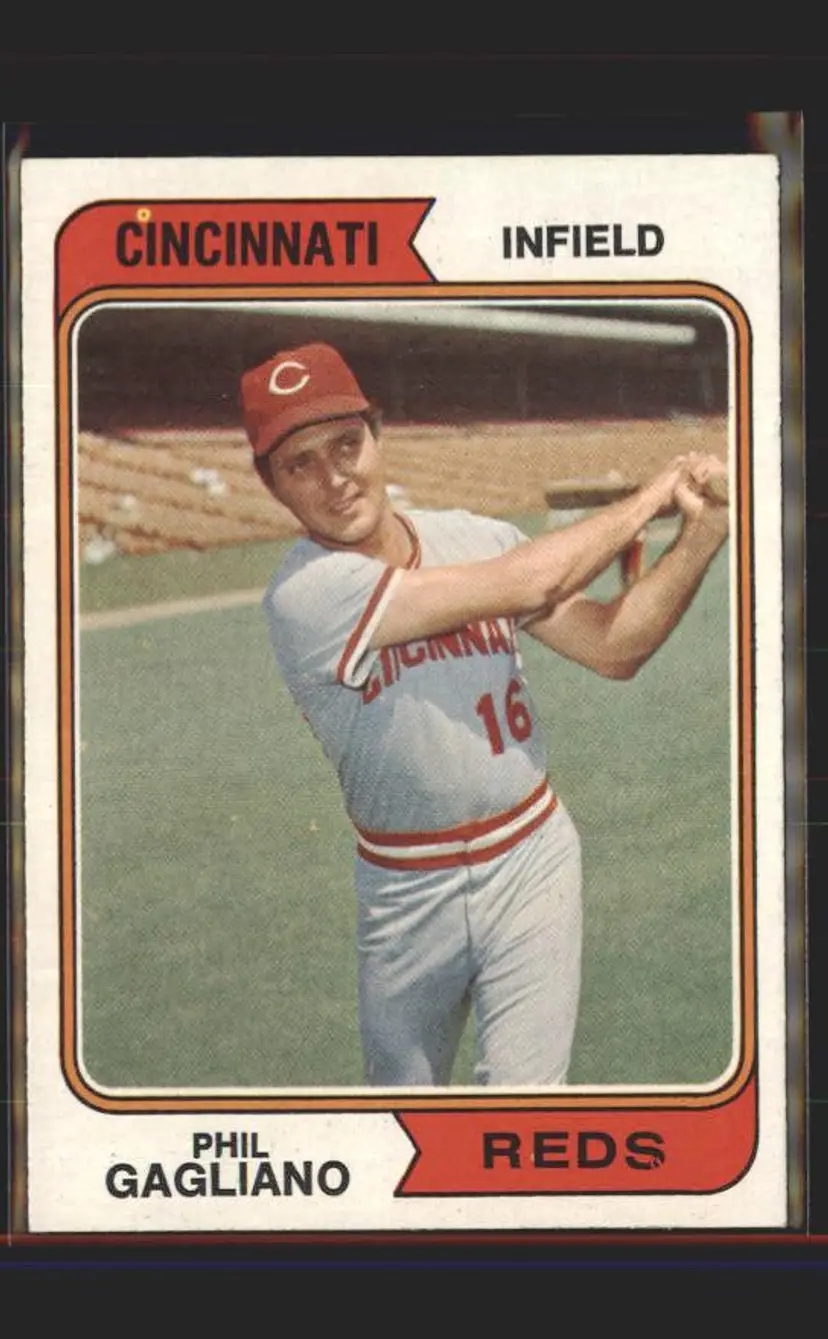1974 Topps #622 Phil Gagliano - (pk5) - Cincinnati Reds
