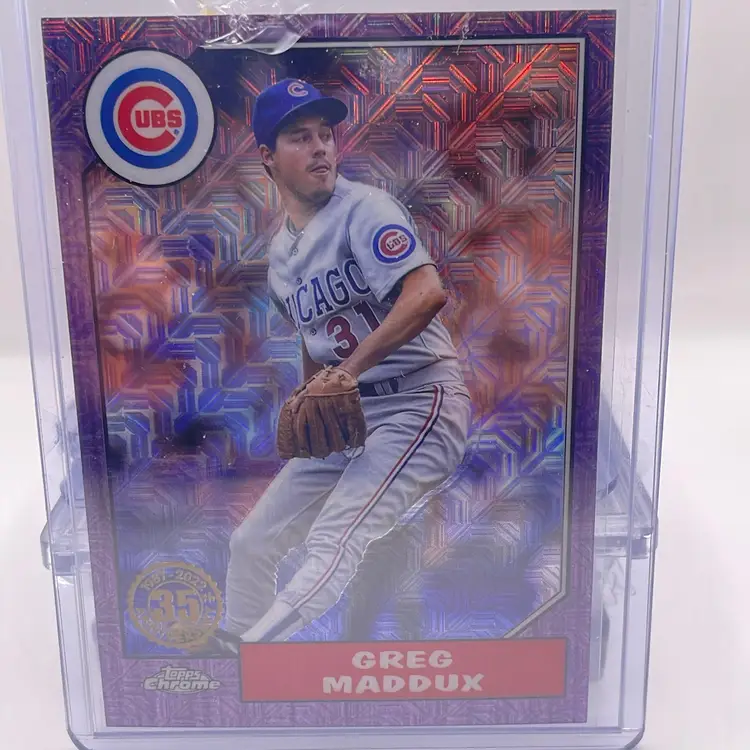 Greg Maddox 2022 Topps Updatd Purple /75