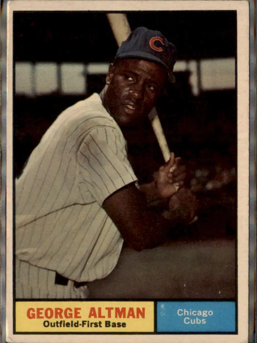 1961 Topps #551 George Altman - ( ) - Chicago Cubs