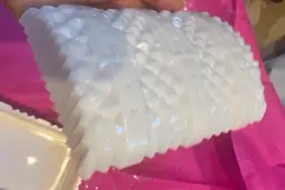 Vintage Akro Agate Milk Glass Trinket Box