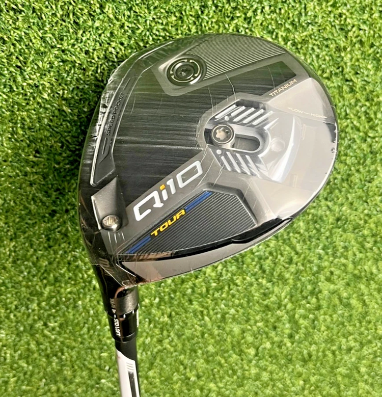 BRAND NEW LH TaylorMade Qi10 Tour 15* 3 Wood - Tensei Blue 65FW Regular w/ HC