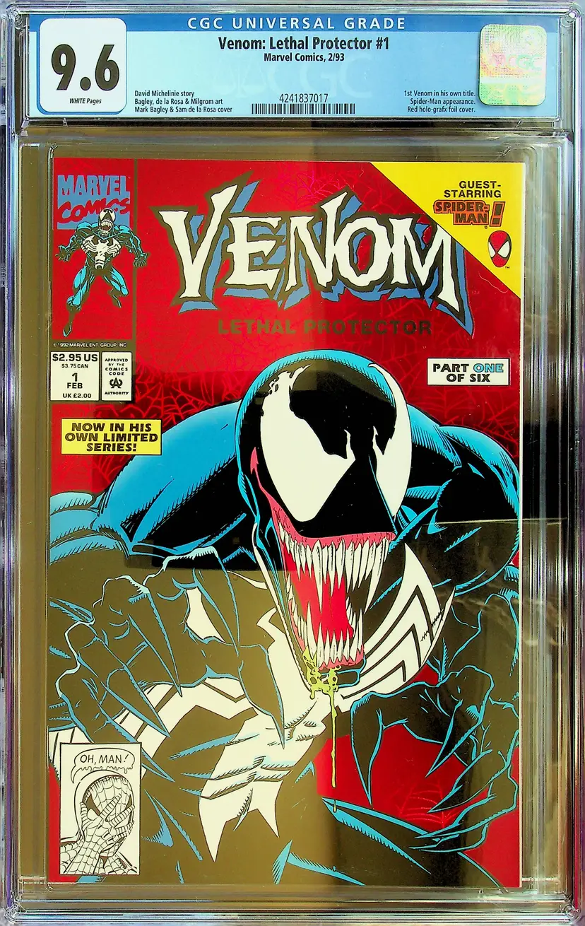 Venom: Lethal Protector #1 - CGC 9.6