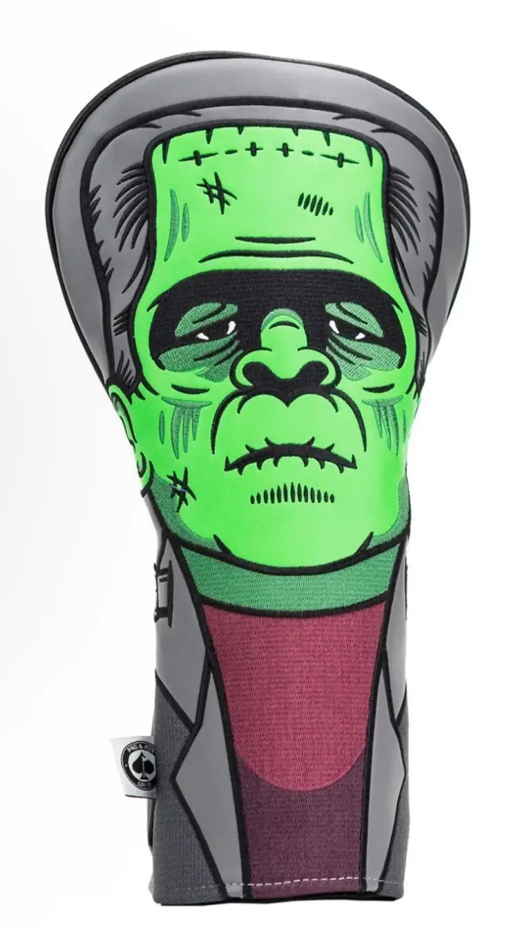 Frankenstein Driver Headcover by Pins & Aces  Limited Edition