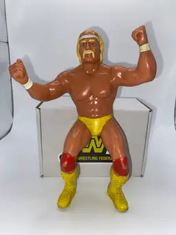 Vintage 1984 8 LJN Titan Sports Hulk Hogan WWF WWE Wrestling Wrestler 8" Figure
