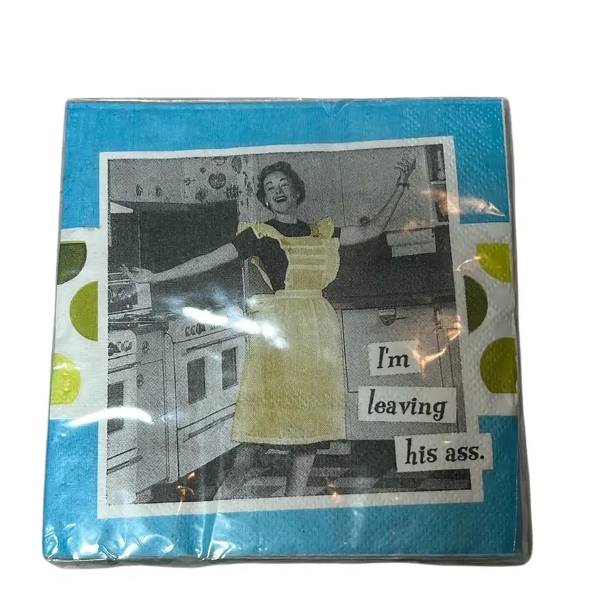 Retro Cocktail Napkins