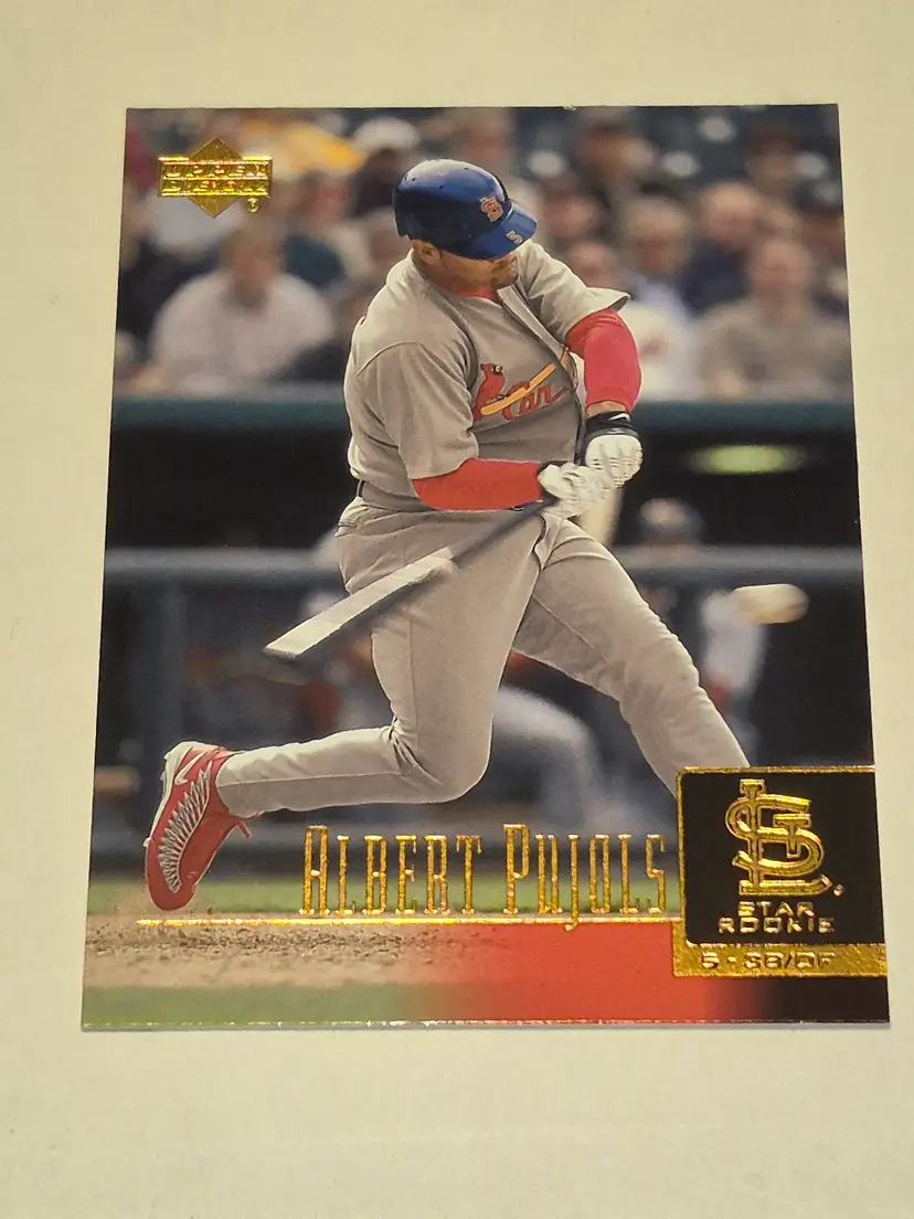 Albert Pujols (RC) 2001 Upper Deck #295 Cardinals