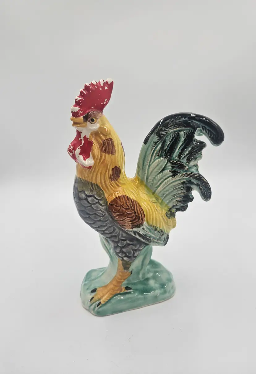 #C58 Large Ceramic Rooster