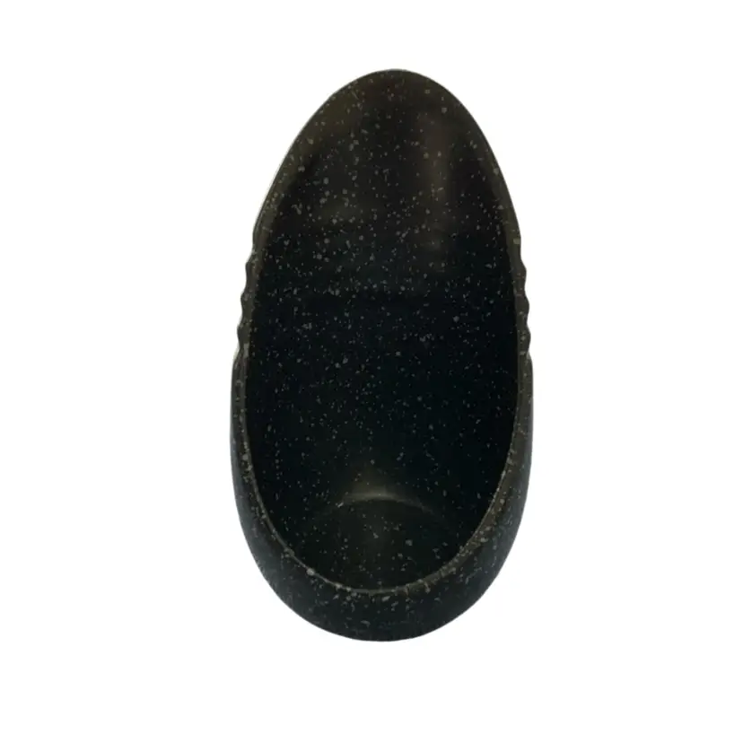 Lakeside Collection Speckled Earthenware Upright Spoon Rest 7.75”x 4”