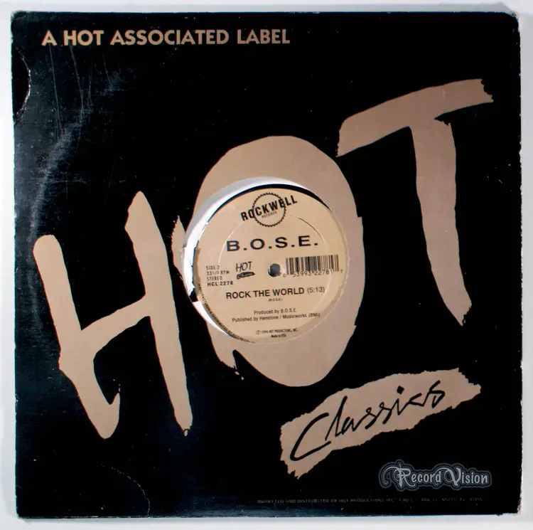 Strafe / BOSE - Set It Off / Rock The World (12" Single) (1994) Vinyl 12" Single