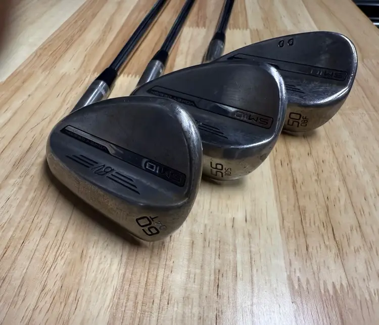 Titleist Sm10 Wedge Set 50,56,60 Tour Raw. Finish