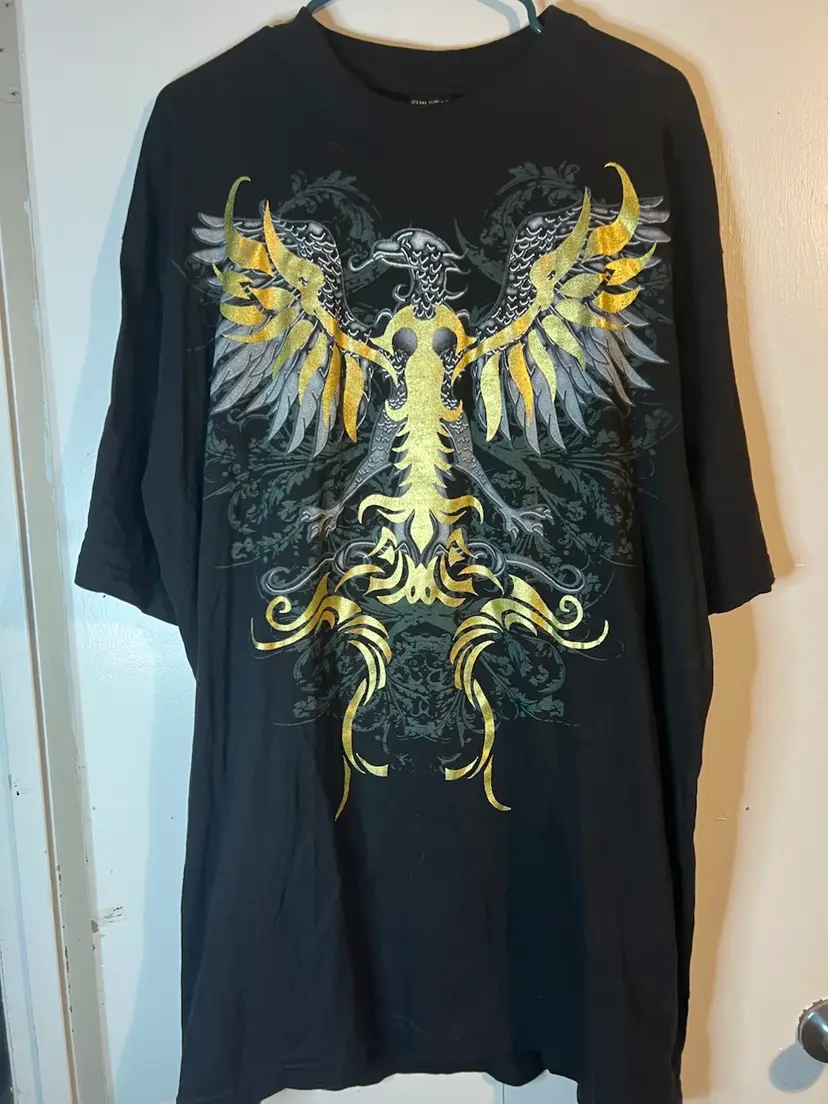 Vintage Sun Wear Size 3xl Dinosaur Bird Skeleton Tshirt