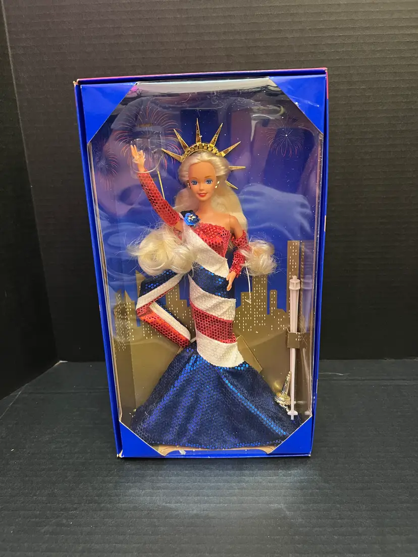 Patriotic Statue of Liberty Barbie Doll