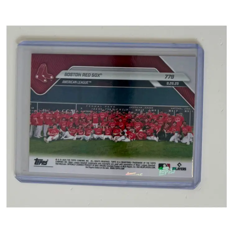 Ceddanne Rafaela Topps Now Walk-off To Clinch Playoffs Boston Red Sox