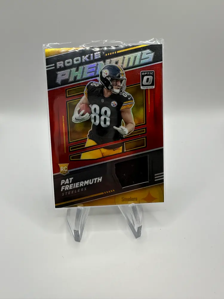 Pat Freiermuth Optic Rookie Phenoms Prizm Patch Pittsburgh Steelers