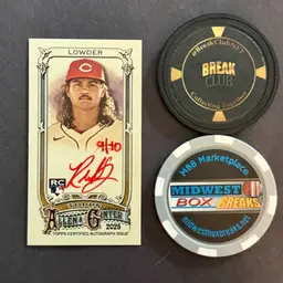 2025 Topps Allen & Ginter Rhett Lowder Mini Auto /10
Cincinnati Reds