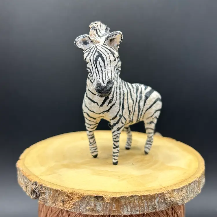 21. Made By Me Spun Cotton Zebra