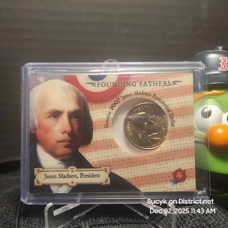 Founding Fathers - 2007 James Madison Dollar PR199