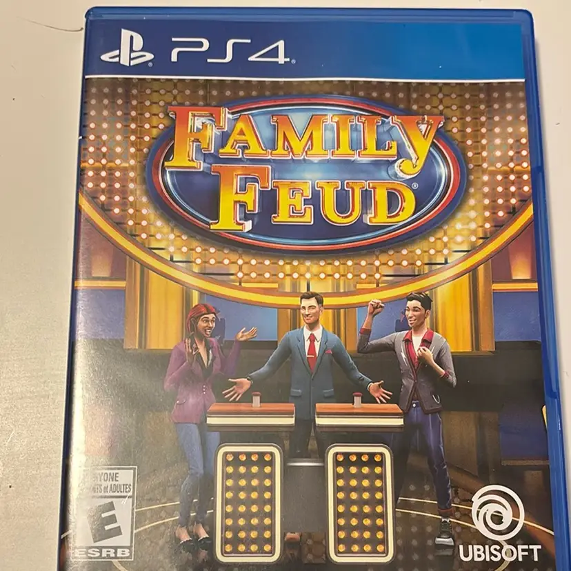 PS4 Family Feud In Good condition with case