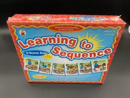 Learning to Sequence Kid's Learning Game - Sealed - 2004 Carson-Dellosa