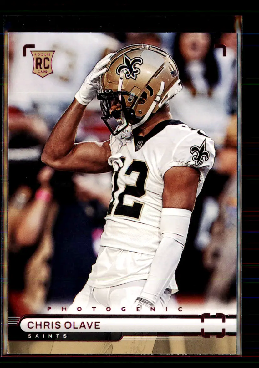 Chris Olave 2022 Panini Chronicles Pink Photogenic #PH-40 - (113) - New Orleans Saints