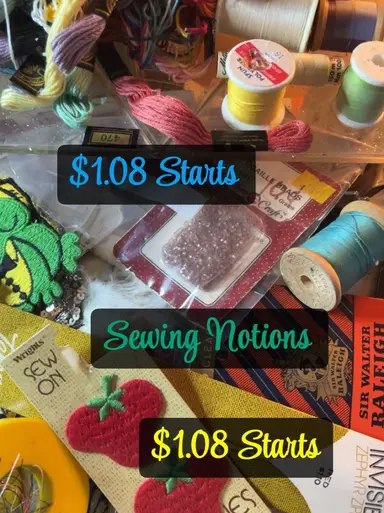 Sewing Notions 🧵🪡🧵🪡🧵$1.08 Starts