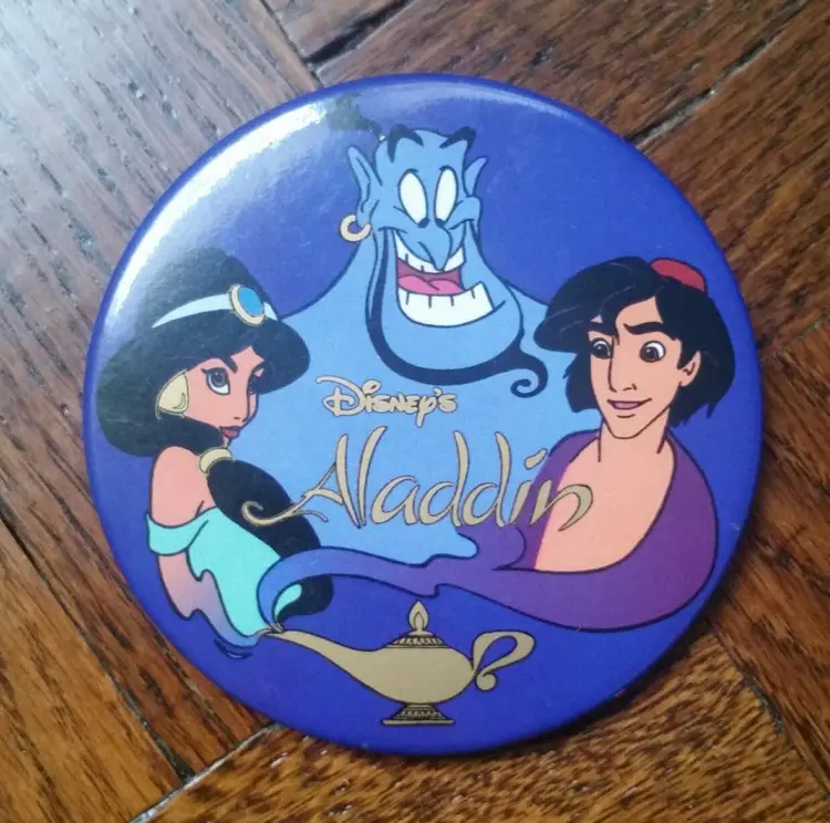 Vintage 1990s Aladdin pin