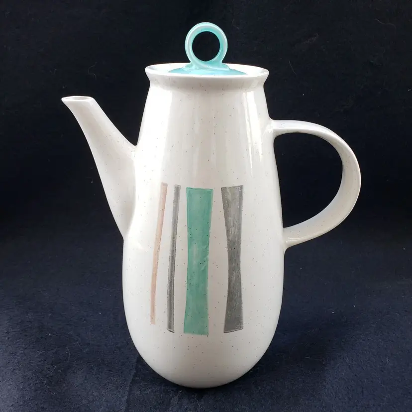 Vernonware Coffee Pot Mid Century Modern Anytime 1956 California Vintage
