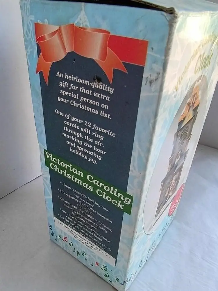 70'3 Victorian Caroling Christmas Clock