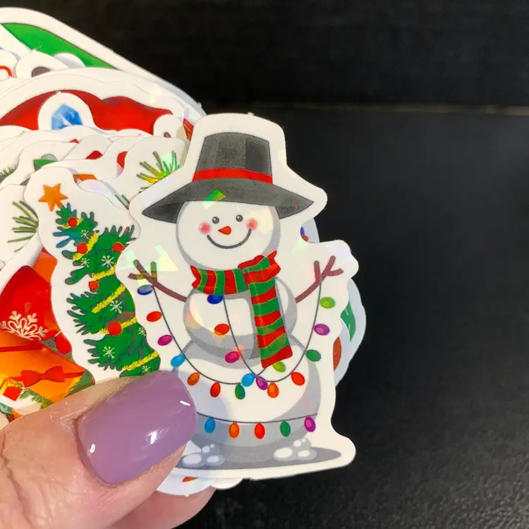 50-Christmas Stickers