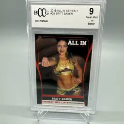 2018 All In Series 1 Britt Baker BCCG 9