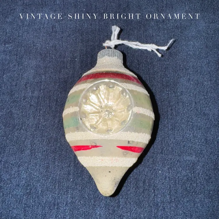 Vintage Shiny Bright Indent Ornament
