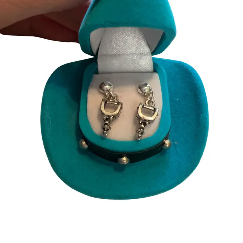 Silver tone Stir Up Earrings