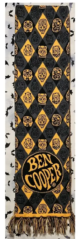 Loot Fright BEN COOPER Scarf LootCrate Exclusive Halloween